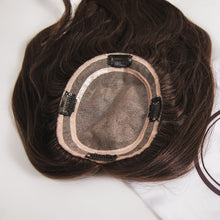 Carica l'immagine nel visualizzatore di Gallery, Nuova inserzione nel 2022 - Topper per capelli naturali - metà prezzo per il 2° articolo
